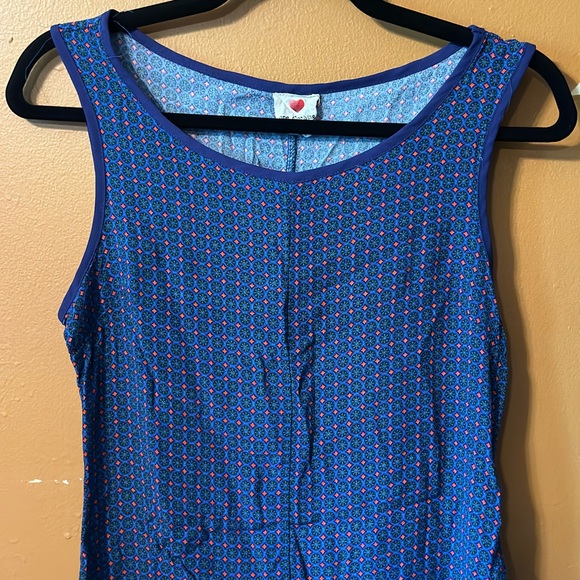 Blue & Pink Patterned dress/tunic - Picture 2 of 6